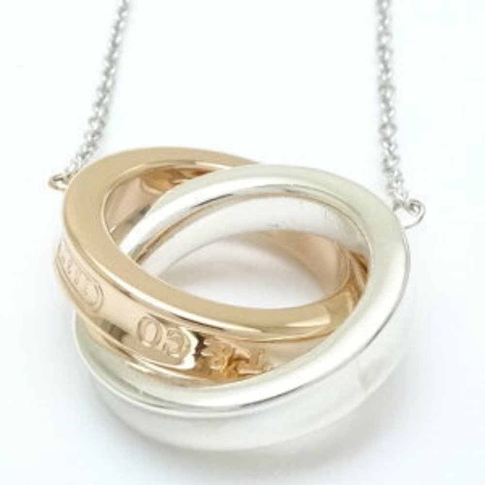 Tiffany Interlocking Circle Necklace Combination … - image 4